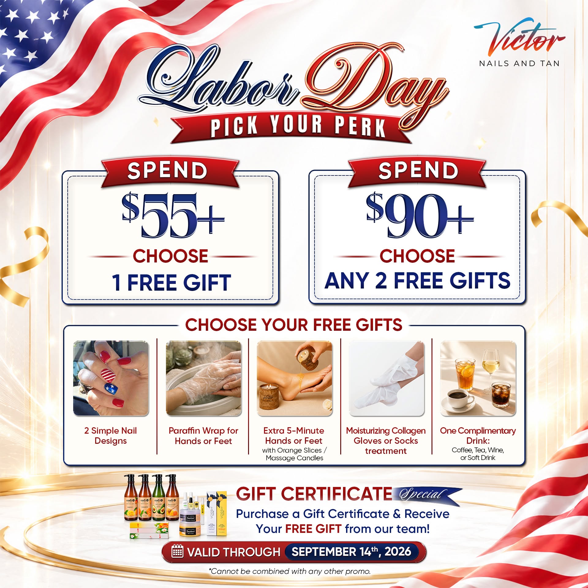 Victor Nails And Tan Promotion